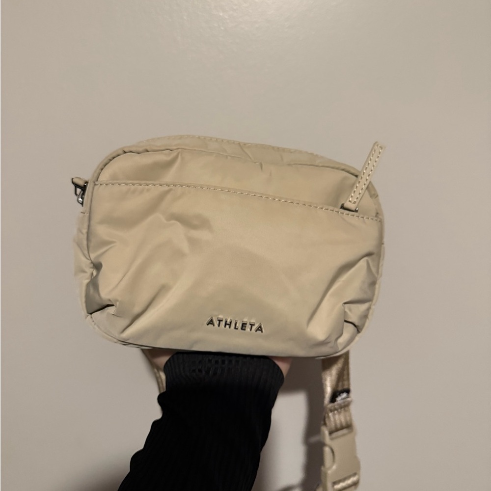 Athleta Light Tan belt Bag